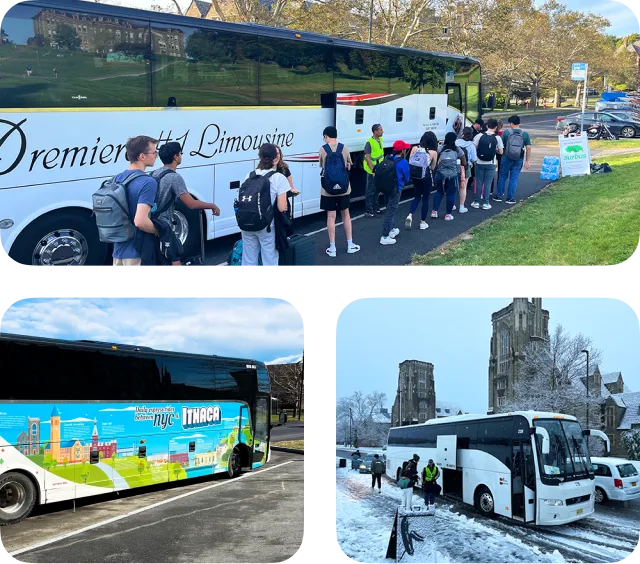 Comfy and affordable bus rides for college break travel