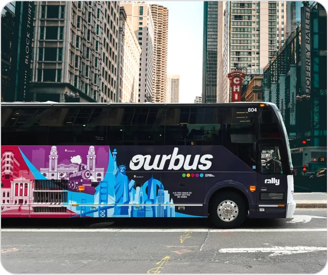 Rediscover the road with OurBus
